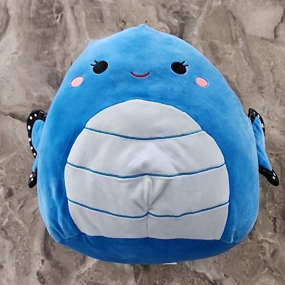 Squishmallows Waverly The Butterfly 14" Plush Blue Black Stuffed Animal